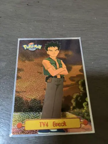 Brock [Foil] #TV4 - Pokemon 1999 Topps TV