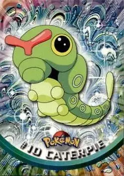 Caterpie #10 - Pokemon 1999 Topps TV