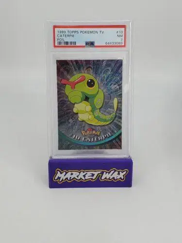 Caterpie [Foil] #10 - Pokemon 1999 Topps TV