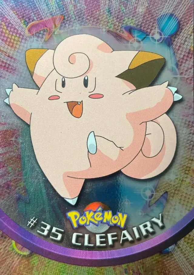 Clefairy [Foil] #35 - Pokemon 1999 Topps TV