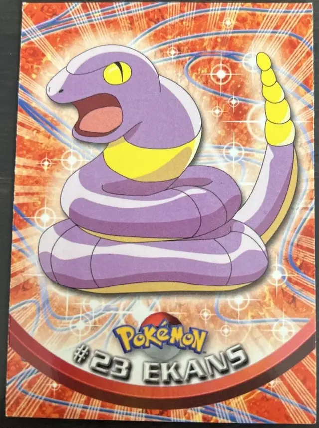 Ekans #23 - Pokemon 1999 Topps TV