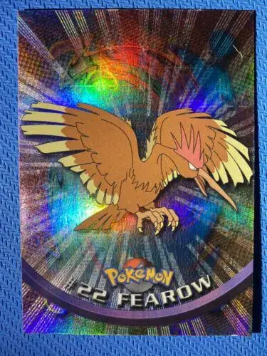 Fearow [Rainbow Foil] #22 - Pokemon 1999 Topps TV