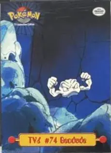 Geodude #6 - Pokemon 1999 Topps TV