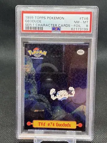 Geodude #TV6 - Pokemon 1999 Topps TV