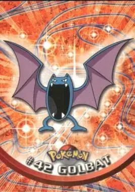 Golbat #42 - Pokemon 1999 Topps TV