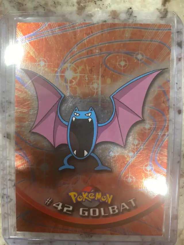 Golbat [Rainbow Foil] #42 - Pokemon 1999 Topps TV