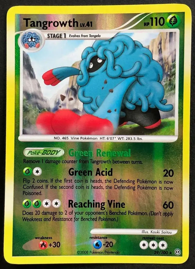 Tangrowth [Reverse Holo] - Pokemon Stormfront #29