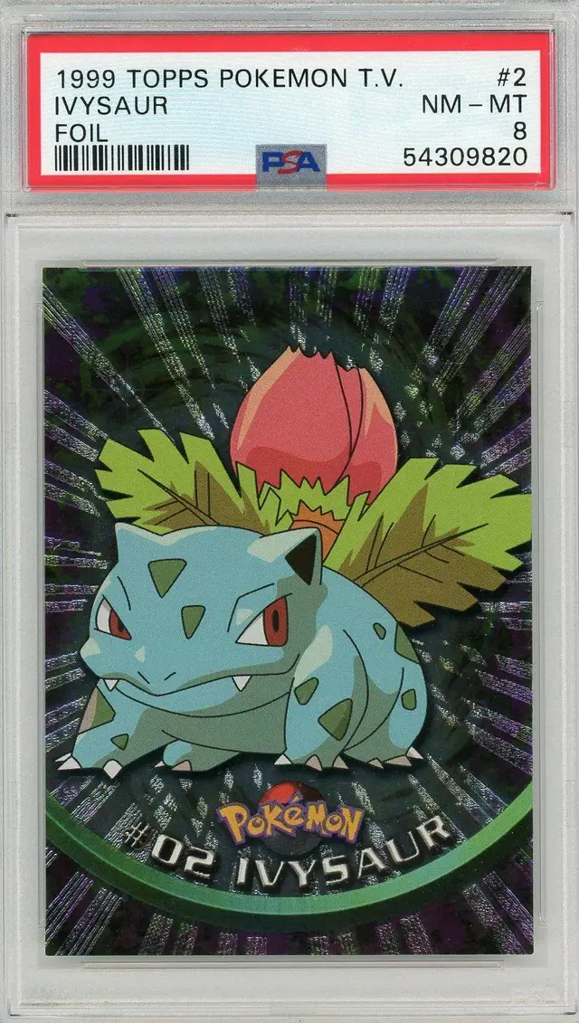 Ivysaur [Foil] #2 - Pokemon 1999 Topps TV