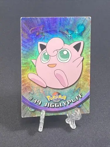 Jigglypuff [Rainbow Foil] #39 - Pokemon 1999 Topps TV