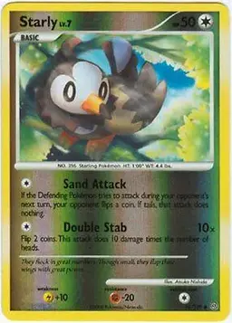 Starly [Reverse Holo] - Pokemon Stormfront