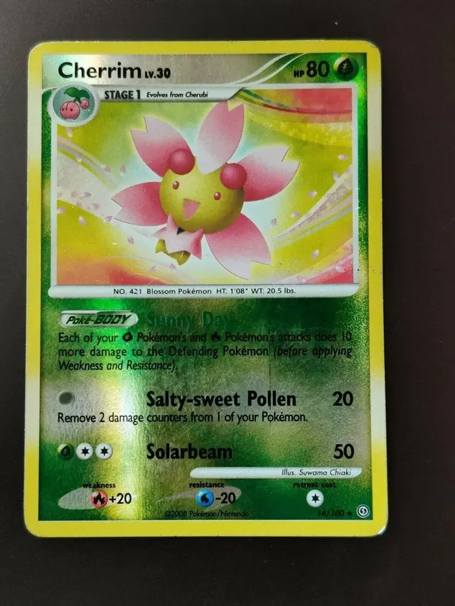 Cherrim [Reverse Holo] - Pokemon Stormfront #14