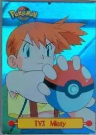 Misty [Rainbow] #TV3 - Pokemon 1999 Topps TV
