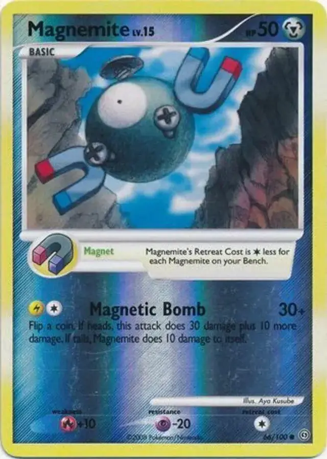 Magnemite [Reverse Holo] - Pokemon Stormfront #66