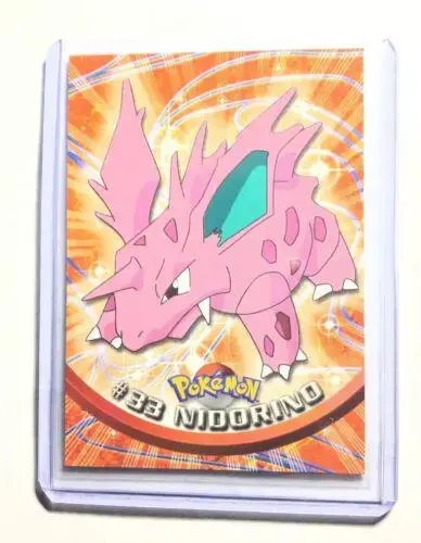 Nidorino #33 - Pokemon 1999 Topps TV