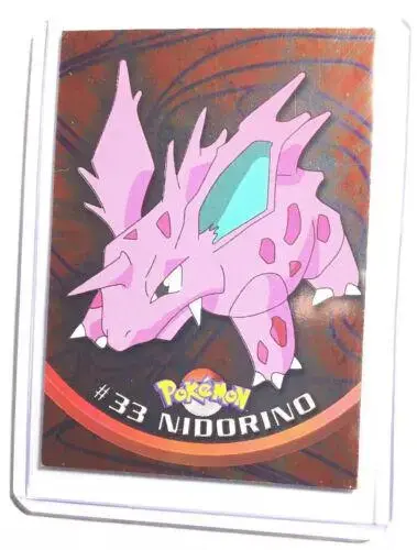 Nidorino [Foil] #33 - Pokemon 1999 Topps TV