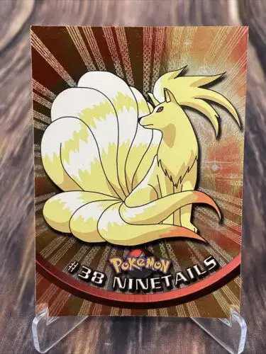 Ninetails [Foil] #38 - Pokemon 1999 Topps TV