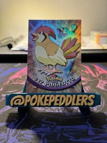 Pidgeotto [Rainbow Foil] #17 - Pokemon 1999 Topps TV