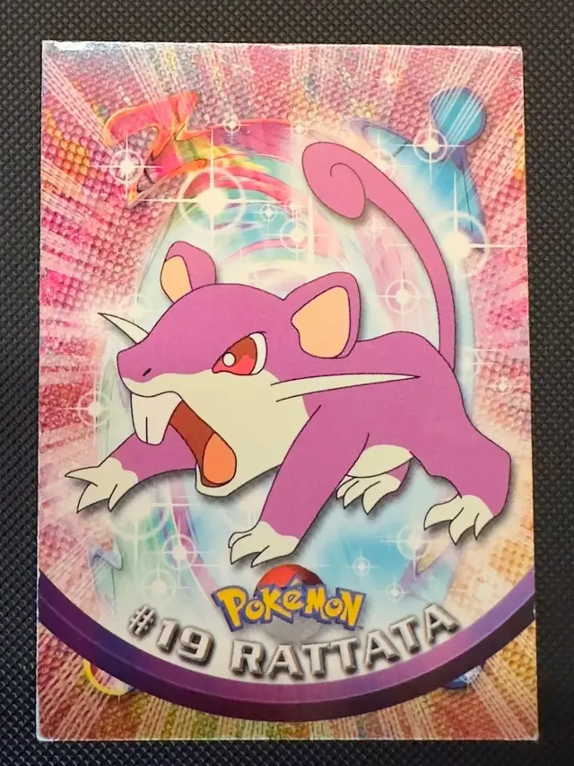 Rattata #19 - Pokemon 1999 Topps TV