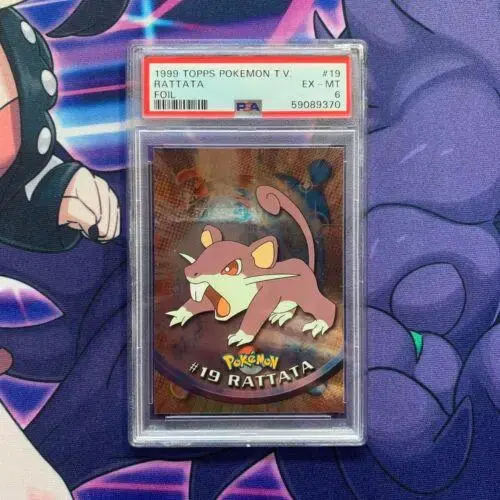 Rattata [Foil] #19 - Pokemon 1999 Topps TV