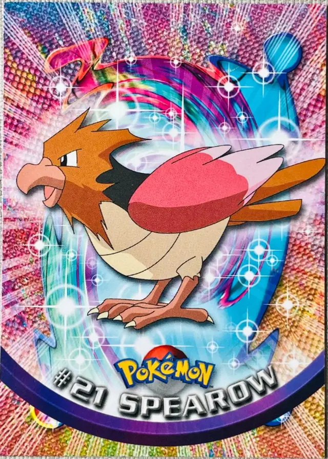 Spearow #21 - Pokemon 1999 Topps TV