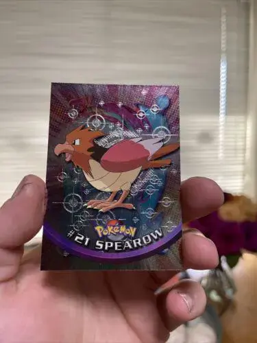 Spearow [Foil] #21 - Pokemon 1999 Topps TV