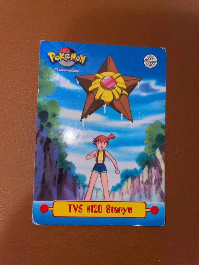 Staryu #5 - Pokemon 1999 Topps TV