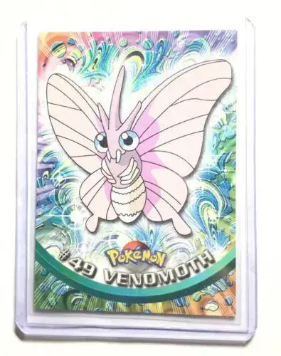Venomoth #49 - Pokemon 1999 Topps TV