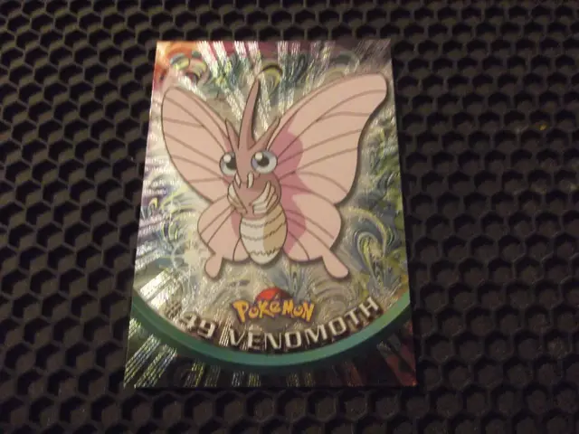 Venomoth [Foil] #49 - Pokemon 1999 Topps TV