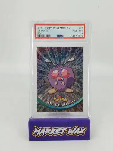 Venonat [Foil] #48 - Pokemon 1999 Topps TV