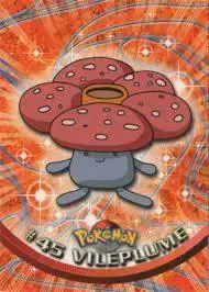 Vileplume #45 - Pokemon 1999 Topps TV
