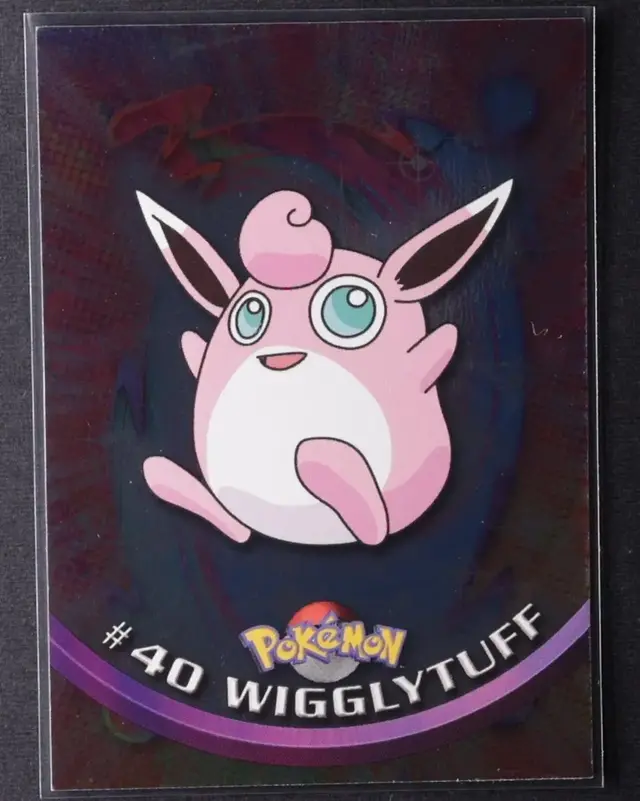 Wigglytuff [Foil] #40 - Pokemon 1999 Topps TV