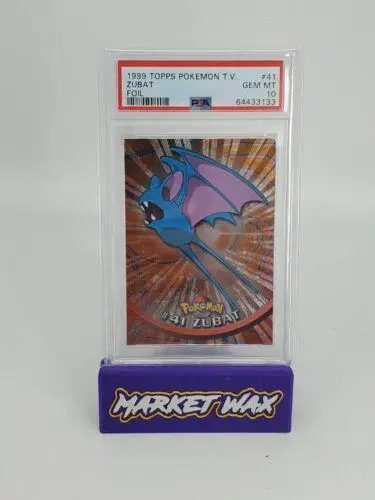 Zubat [Foil] #41 - Pokemon 1999 Topps TV