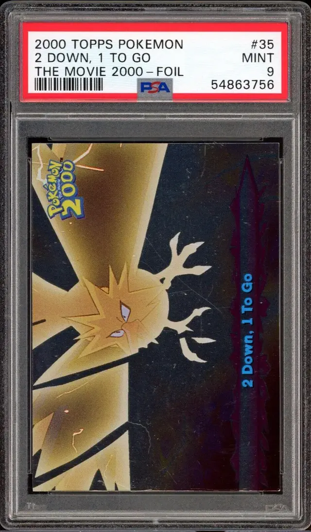 2 Down, 1 to Go [Foil] #35 - Pokemon 2000 Topps Movie
