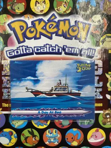 A Day at Sea #17 - Pokemon 2000 Topps Movie