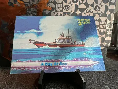 A Day at Sea [Foil] #17 - Pokemon 2000 Topps Movie