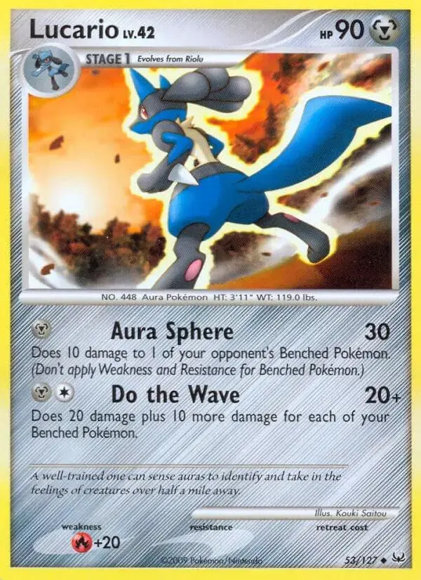 Lucario - Pokemon Platinum #53