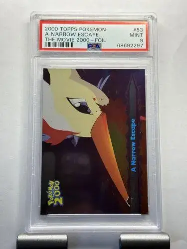 A Narrow Escape [Foil] #53 - Pokemon 2000 Topps Movie