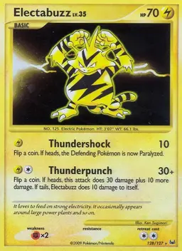 Electabuzz 128 - Pokemon Platinum
