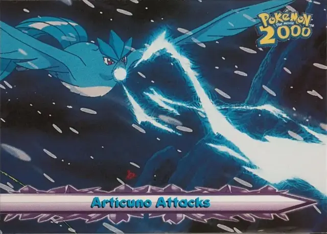 Articuno Attacks #38 - Pokemon 2000 Topps Movie