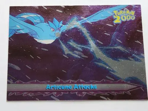 Articuno Attacks [Foil] #38 - Pokemon 2000 Topps Movie