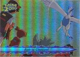 Ash Is Chosen [Rainbow Foil] #46 - Pokemon 2000 Topps Movie