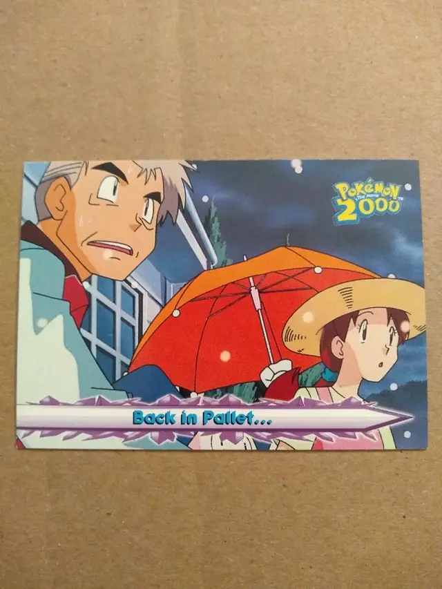 Back in Pallet #21 - Pokemon 2000 Topps Movie