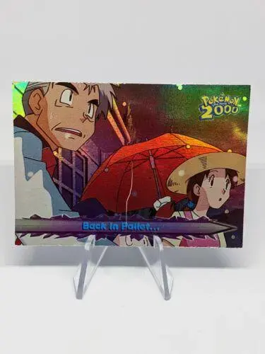 Back in Pallet [Rainbow Foil] #21 - Pokemon 2000 Topps Movie