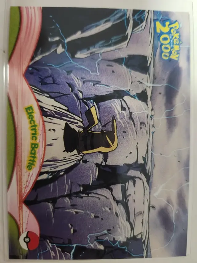Electric Battle #9 - Pokemon 2000 Topps Movie