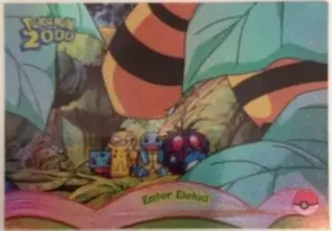 Enter Elekid [Foil] #4 - Pokemon 2000 Topps Movie