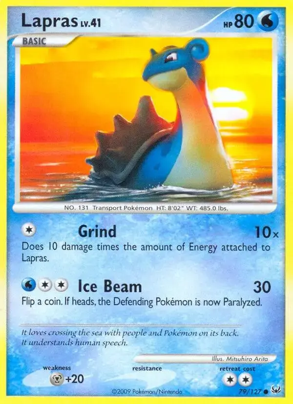Lapras - Pokemon Platinum #79