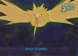Enter Zapdos #33 - Pokemon 2000 Topps Movie
