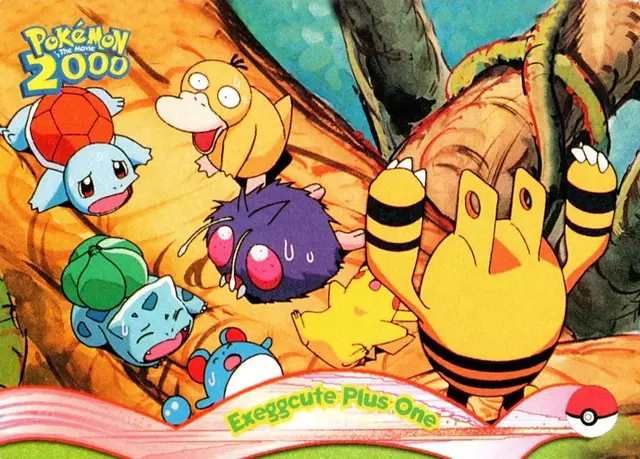 Exeggcute Plus One #6 - Pokemon 2000 Topps Movie
