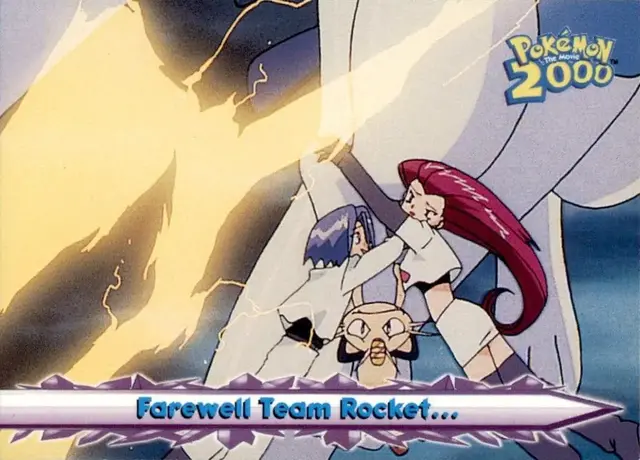 Farewell Team Rocket #55 - Pokemon 2000 Topps Movie
