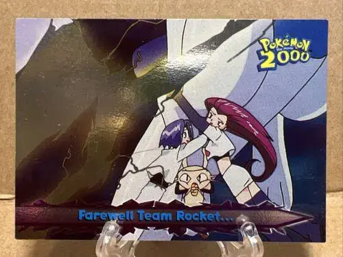Farewell Team Rocket [Foil] #55 - Pokemon 2000 Topps Movie